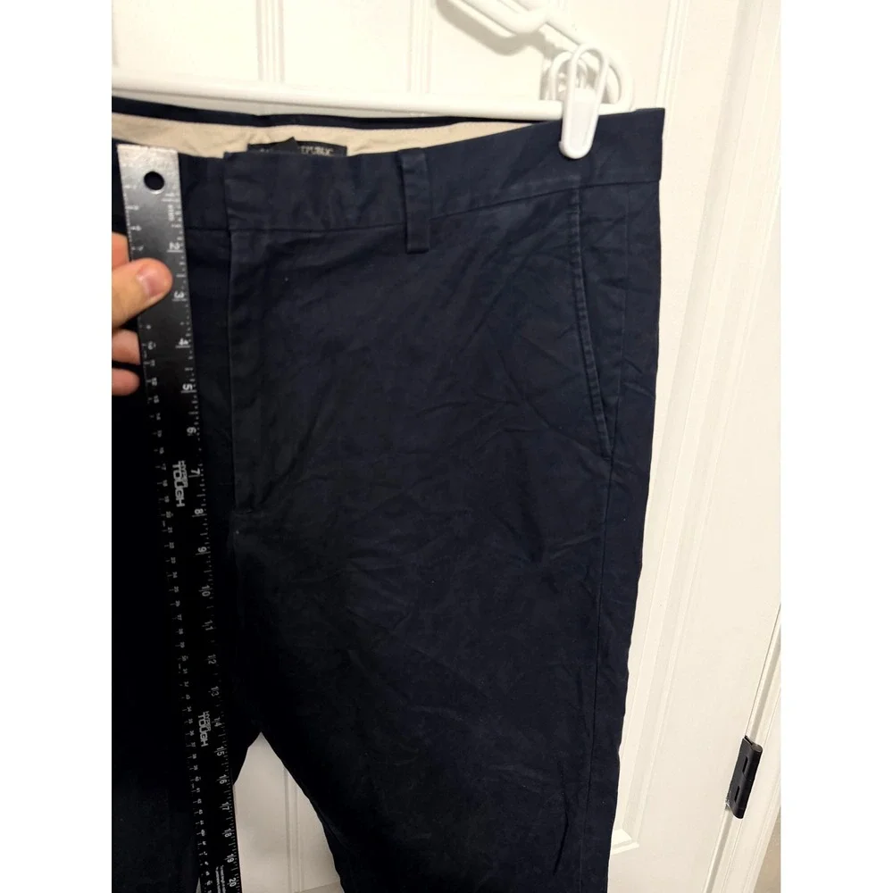 Banana Republic Aiden Chino Pants Mens 35/36  Slim Fit 100% Cotton